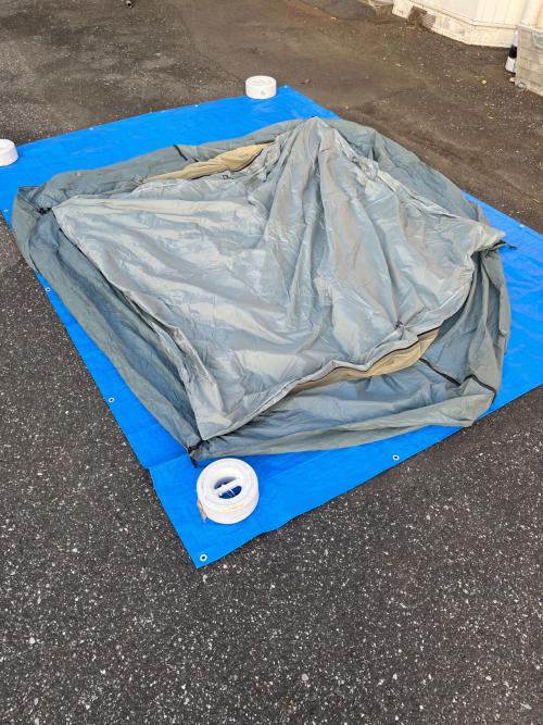 ZERO GRAM (ゼログラム) ドームテント Black Butte UL4P 約210（L）×230（W）×115（H）cm 2～4人用