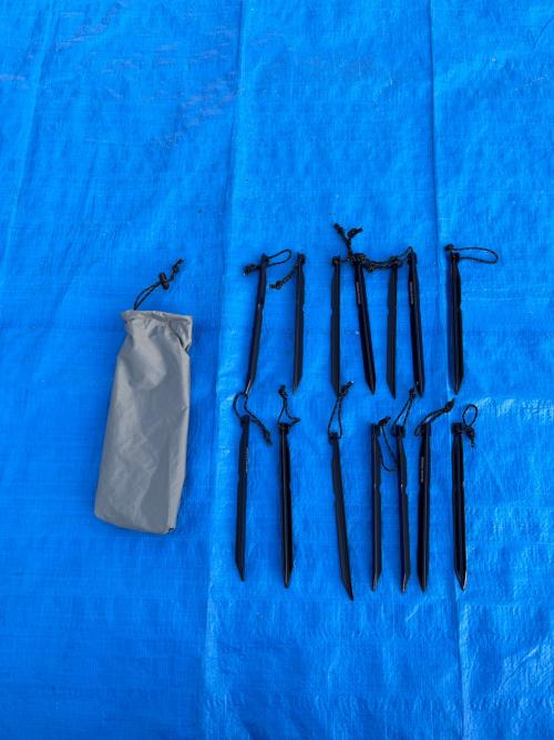 ZERO GRAM (ゼログラム) ドームテント Black Butte UL4P 約210（L）×230（W）×115（H）cm 2～4人用