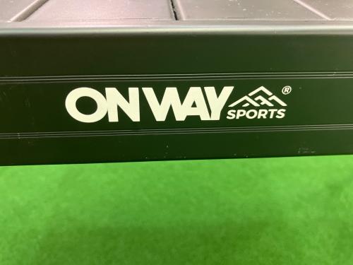 onway (オンウェー) アウトドアテーブル OW-824 別売りマルチサイドバー付き ブラック