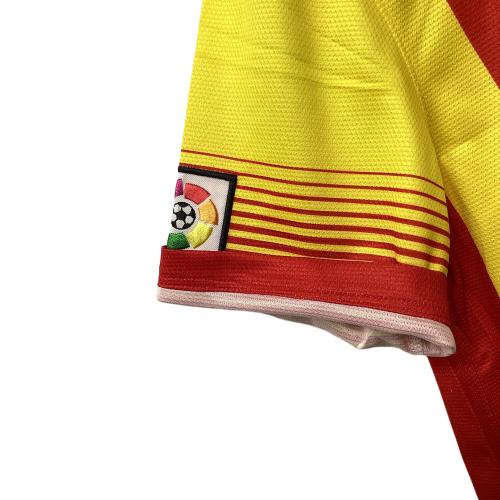 FCバルセロナ サッカーユニフォーム メンズ SIZE M レッドxイエロー 2013‐14シーズン・アウェイ 532823-703