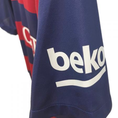 FCバルセロナ サッカーユニフォーム メンズ SIZE M レッドxブルー 【9