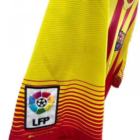 FCバルセロナ サッカーユニフォーム メンズ SIZE L レッドxイエロー