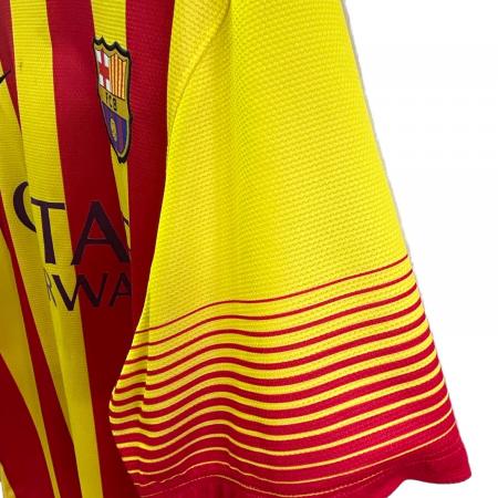 FCバルセロナ サッカーユニフォーム メンズ SIZE L レッドxイエロー