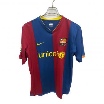 FCバルセロナ サッカーユニフォーム メンズ SIZE L レッドxブルー 2006‐07シーズン・ホーム 146980-426