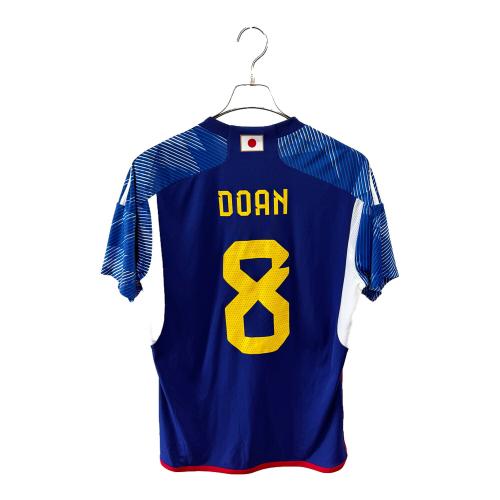 日本代表 (ニホンダイヒョウ) サッカーユニフォーム メンズ SIZE 2XL ブルー 【8】堂安律・~2022・ホーム HF1845