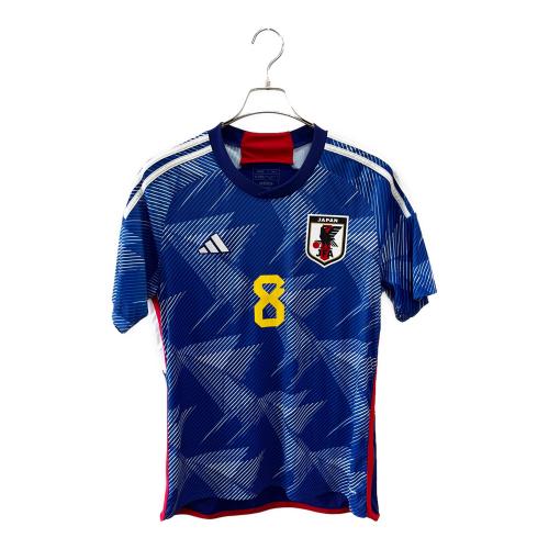 日本代表 (ニホンダイヒョウ) サッカーユニフォーム メンズ SIZE 2XL ブルー 【8】堂安律・~2022・ホーム HF1845