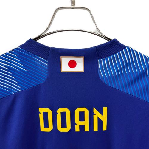 日本代表 (ニホンダイヒョウ) サッカーユニフォーム メンズ SIZE 2XL ブルー 【8】堂安律・~2022・ホーム HF1845