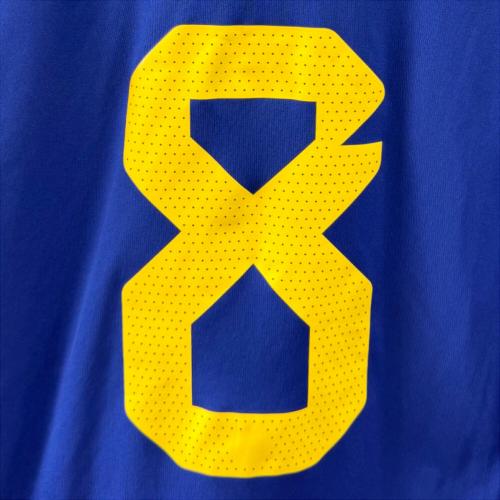 日本代表 (ニホンダイヒョウ) サッカーユニフォーム メンズ SIZE 2XL ブルー 【8】堂安律・~2022・ホーム HF1845