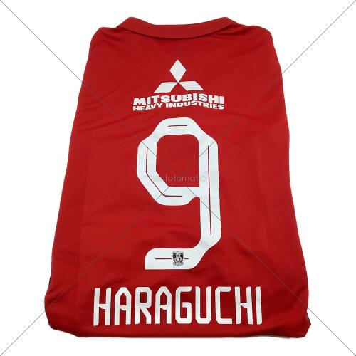 浦和レッズ (ウラワレッズ) 【9】原口元気・2025シーズン・ホームレプリカ サッカーユニフォーム HJ1425-611 メンズ SIZE M レッド