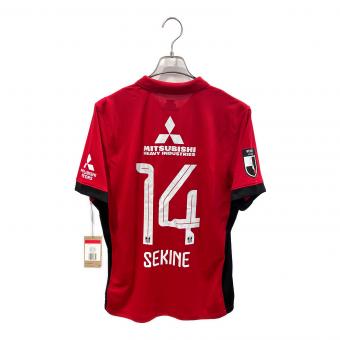 浦和レッズ (ウラワレッズ) サッカーユニフォーム メンズ SIZE L レッド 【14】関根 貴大・2025シーズン・ホームレプリカ HJ1425-611