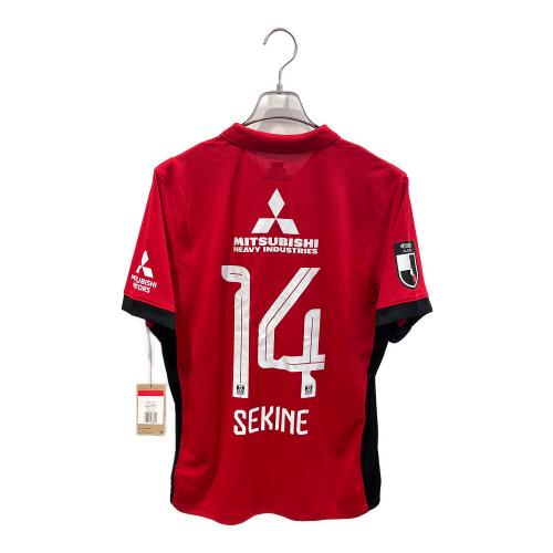 浦和レッズ (ウラワレッズ) サッカーユニフォーム メンズ SIZE L レッド 【14】関根 貴大・2025シーズン・ホームレプリカ HJ1425-611