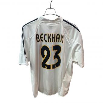 adidas (アディダス) サッカーユニフォーム メンズ SIZE XL ホワイト 【23】デイビッド・ベッカム レアル・マドリード 2004/2005 ユニフォーム ホーム 188615