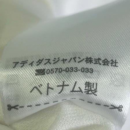 adidas (アディダス) サッカーユニフォーム メンズ SIZE L ホワイト