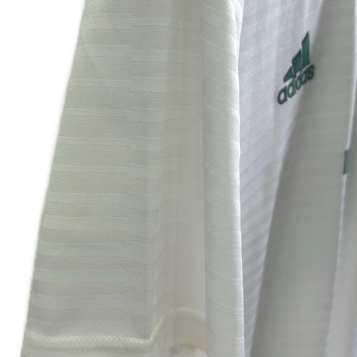 adidas (アディダス) サッカーユニフォーム メンズ SIZE L ホワイト×グリーン ウェールズ代表 2018 ユニフォーム アウェイ 半袖 レプリカ ＃11ギャレス・ベイル BP9989