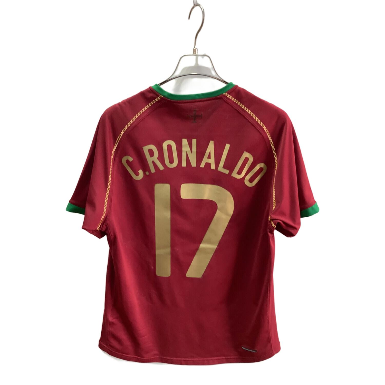 ポルトガル代表 サッカーユニフォーム メンズ SIZE S レッド 【17