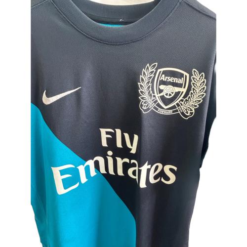 アーセナル サッカーユニフォーム メンズ SIZE L ネイビー×ブルー 【10】ジャック・ウィルシャー 2011/-2012 125周年 アウェイ 半袖 423983-472