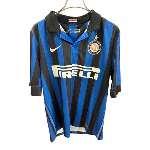 インテル (インテル・ミラノ) サッカーユニフォーム メンズ SIZE M ブラック×ブルー 【10】ヴェスレイ・スナイデル 2011-2012シーズン ホーム 419985-010