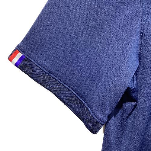 フランス代表 (フランスダイヒョウ) サッカーユニフォーム メンズ SIZE L ネイビー 2022シーズン ホーム