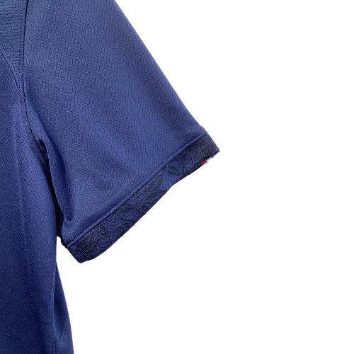 フランス代表 (フランスダイヒョウ) サッカーユニフォーム メンズ SIZE L ネイビー 2022シーズン ホーム