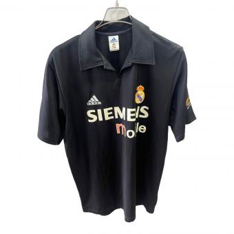 レアル・マドリード サッカーユニフォーム メンズ SIZE O ブラック 100周年モデル アウェイ