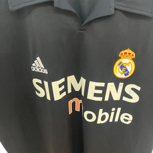 レアル・マドリード サッカーユニフォーム メンズ SIZE O ブラック 100周年モデル アウェイ