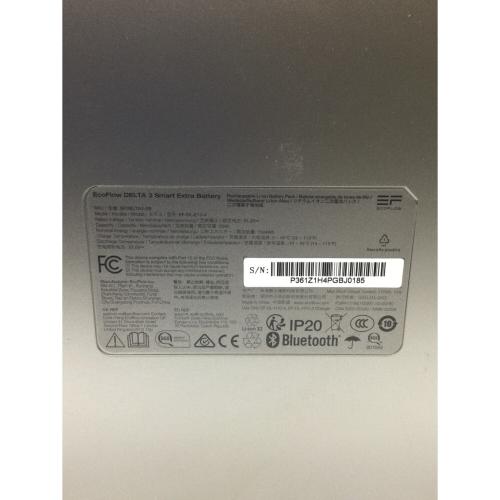 ECOFLOW (エコフロー) ポータブル電源 EFDELTA3P-EB デルタ3 スマートエクストラバッテリー