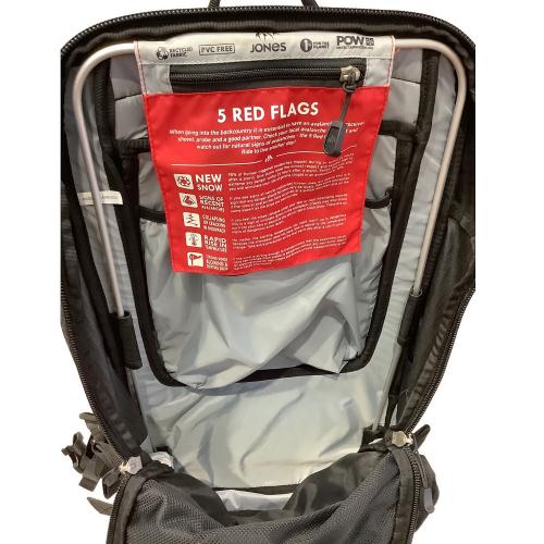 JONES (ジョーンズ) バックパック ブラック DSCNT 31-40L(山小屋泊)