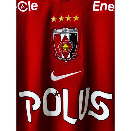 浦和レッズ (ウラワレッズ) サッカーユニフォーム メンズ SIZE M レッド 【13】渡邊 凌磨・2025シーズン・ホーム HJ1425-611