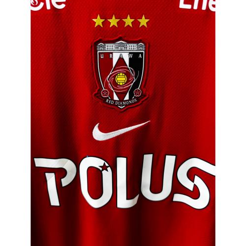 浦和レッズ (ウラワレッズ) サッカーユニフォーム メンズ SIZE L レッド 【13】渡邊凌磨・2025シーズン・ホーム HJ1425-611