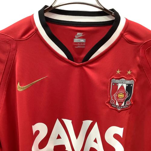 浦和レッズ (ウラワレッズ) サッカーユニフォーム メンズ SIZE XXL レッド 2007シーズン ホーム
