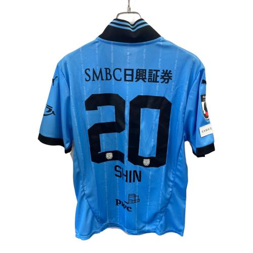 川崎フロンターレ (カワサキフロンターレ) サッカーユニフォーム メンズ SIZE XL ブルー 【20】山田 新・2025シーズン・ホーム 78344811