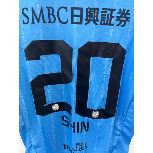 川崎フロンターレ (カワサキフロンターレ) サッカーユニフォーム メンズ SIZE XL ブルー 【20】山田 新・2025シーズン・ホーム 78344811