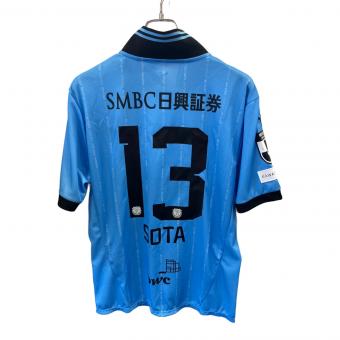 川崎フロンターレ (カワサキフロンターレ) サッカーユニフォーム メンズ SIZE XL ブルー 【13】三浦 颯太・2025シーズン・ホーム 78344811