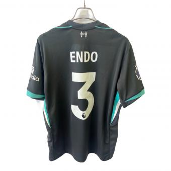 リヴァプール サッカーユニフォーム メンズ SIZE L ブラック×グレー 【3】遠藤 航 2024-2025シーズン アウェイ FN8780-322