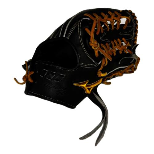 MIZUNO (ミズノ) 軟式グローブ 約34㎝ ブラックxオレンジ MIZUNO PRO R26207