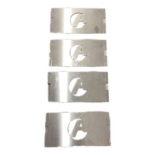 asimocrafts (アシモクラフツ) アウトドア雑貨 4枚セット asi circle38