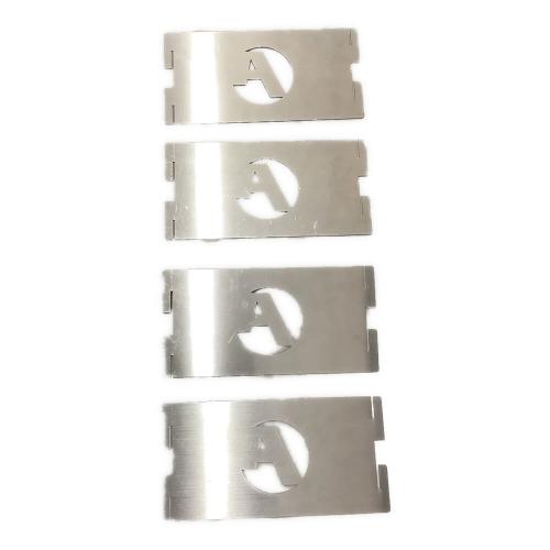 asimocrafts (アシモクラフツ) アウトドア雑貨 4枚セット asi circle38