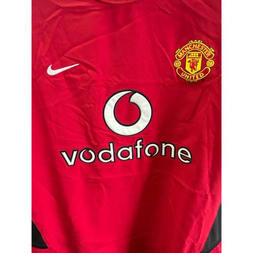 マンチェスターユナイテッド サッカーユニフォーム メンズ SIZE M レッド 2003‐2005シーズン・ホーム 184947