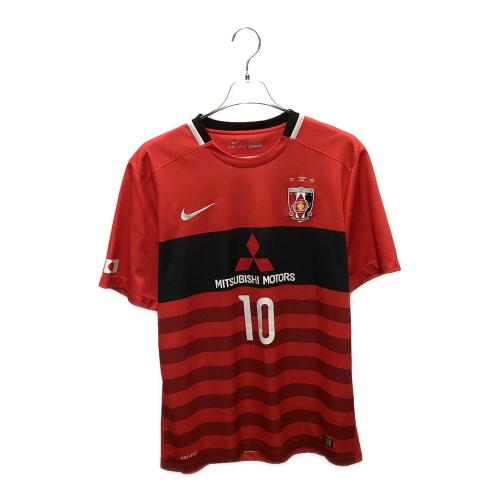 浦和レッズ【10】柏木陽介・2016シーズン・ルヴァン決勝・ホーム サッカーユニフォーム 743919-611 メンズ SIZE XXL レッド