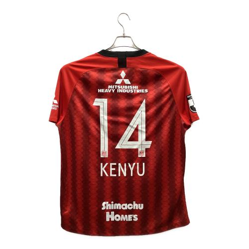 浦和レッズ (ウラワレッズ) 【14】杉本健勇・2019シーズン・ホーム サッカーユニフォーム AQ4445-611 メンズ 3XL レッド