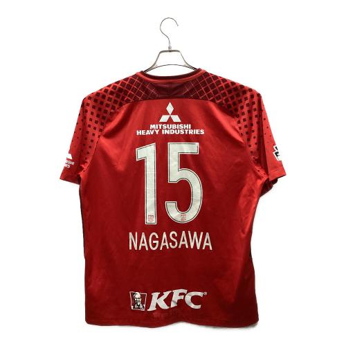 浦和レッズ (ウラワレッズ) 【15】長澤和輝・2018シーズン・ホーム サッカーユニフォーム 902455-611 メンズ 3XL レッド