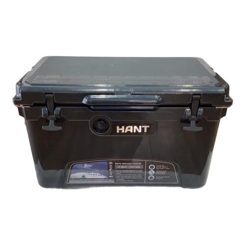 Hant (ハント) クーラーボックス ブラック 45QT ハードクーラー