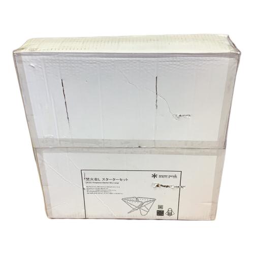 Snow peak (スノーピーク) 焚火台 SET-112S 焚火台Lスターターセット