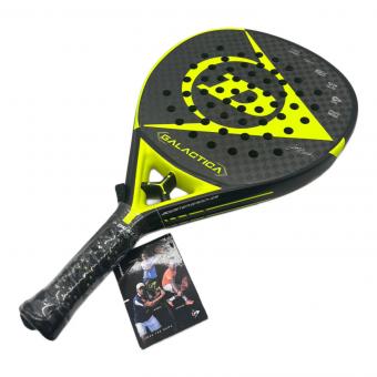 DUNLOP (ダンロップ) パデルラケット ブラックxイエロー GALACTICA 623887
