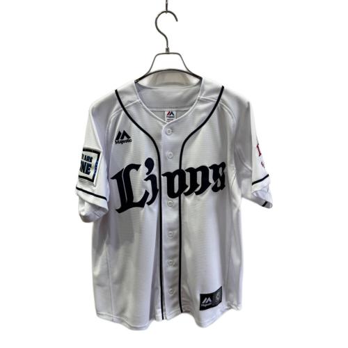 埼玉西武ライオンズ (サイタマセイブライオンズ) 応援グッズ SIZE M ホワイト 【1】栗山 巧 ユニフォーム 通算2000安打記念