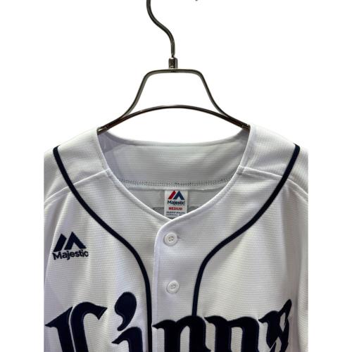 埼玉西武ライオンズ (サイタマセイブライオンズ) 応援グッズ SIZE M ホワイト 【1】栗山 巧 ユニフォーム 通算2000安打記念