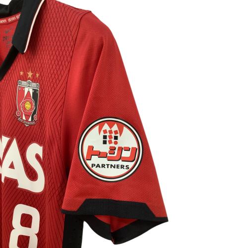 浦和レッズ (ウラワレッズ) 【8】柏木 陽介・2011シーズン・ホーム サッカーユニフォーム 410930-616 オーセンティック メンズ SIZE M レッド