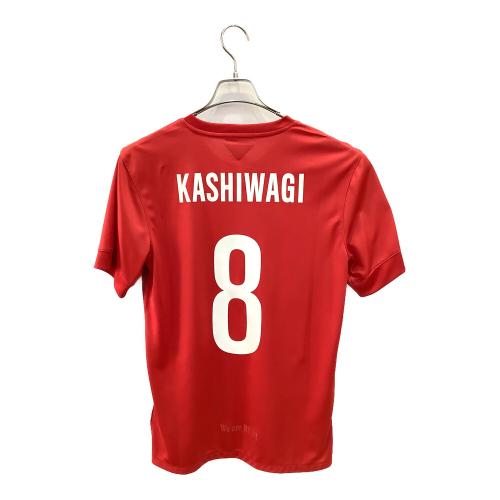 浦和レッズ (ウラワレッズ) サッカーユニフォーム メンズ SIZE M レッド 【8】柏木陽介・2017シーズン・ACLホーム 645263-611