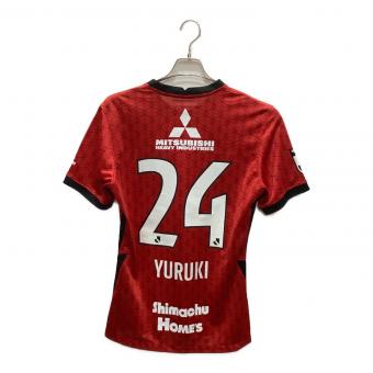 浦和レッズ (ウラワレッズ) 【24】汰木 康也・2021シーズン・ホーム・オーセンティック サッカーユニフォーム CV9233-611 メンズ SIZE XL レッド