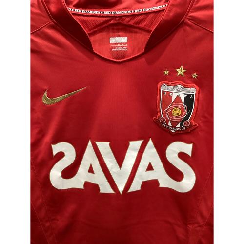 浦和レッズ (ウラワレッズ) 2009シーズン ホーム サッカーユニフォーム メンズ SIZE M レッド